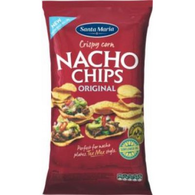 Chips corn Nacho Santa Maria, 475 g